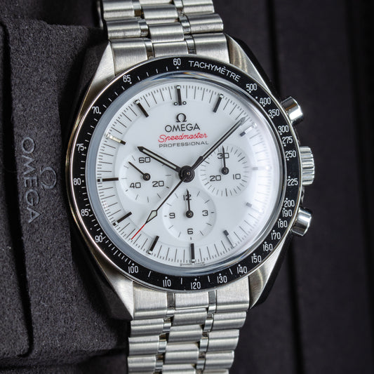 Omega Speedmaster White Lacquer