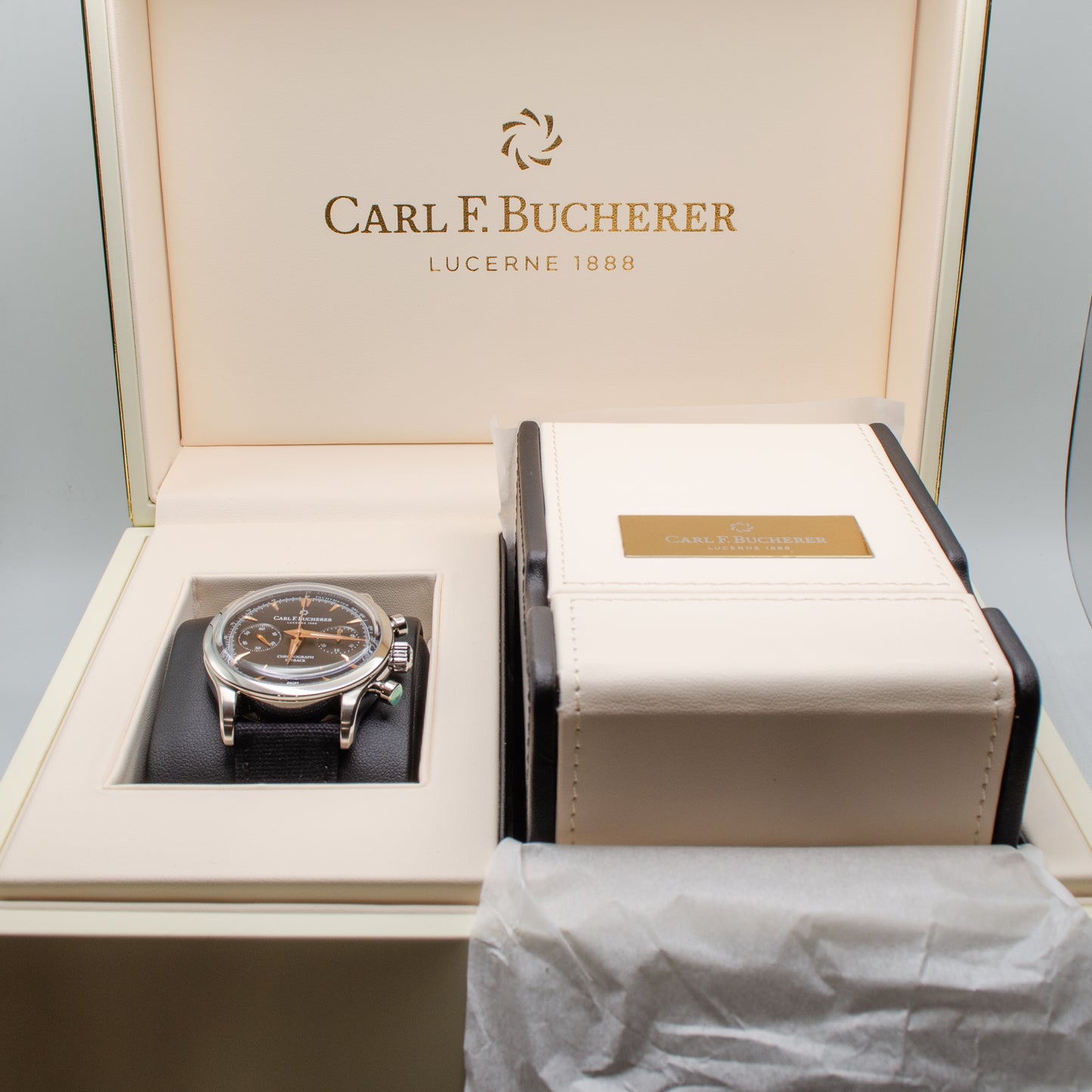 Unworn Carl F. Bucherer Manero Flyback Chronograph