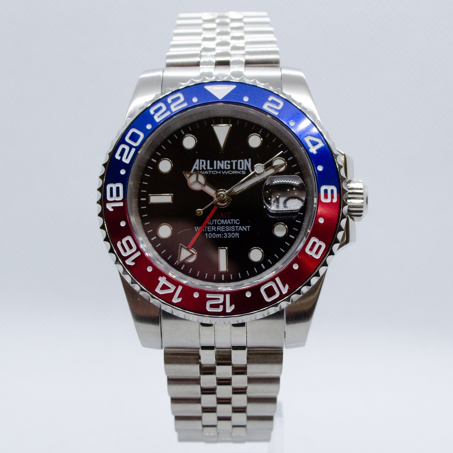 Arlington Watch Works 'Pepsi' GMT