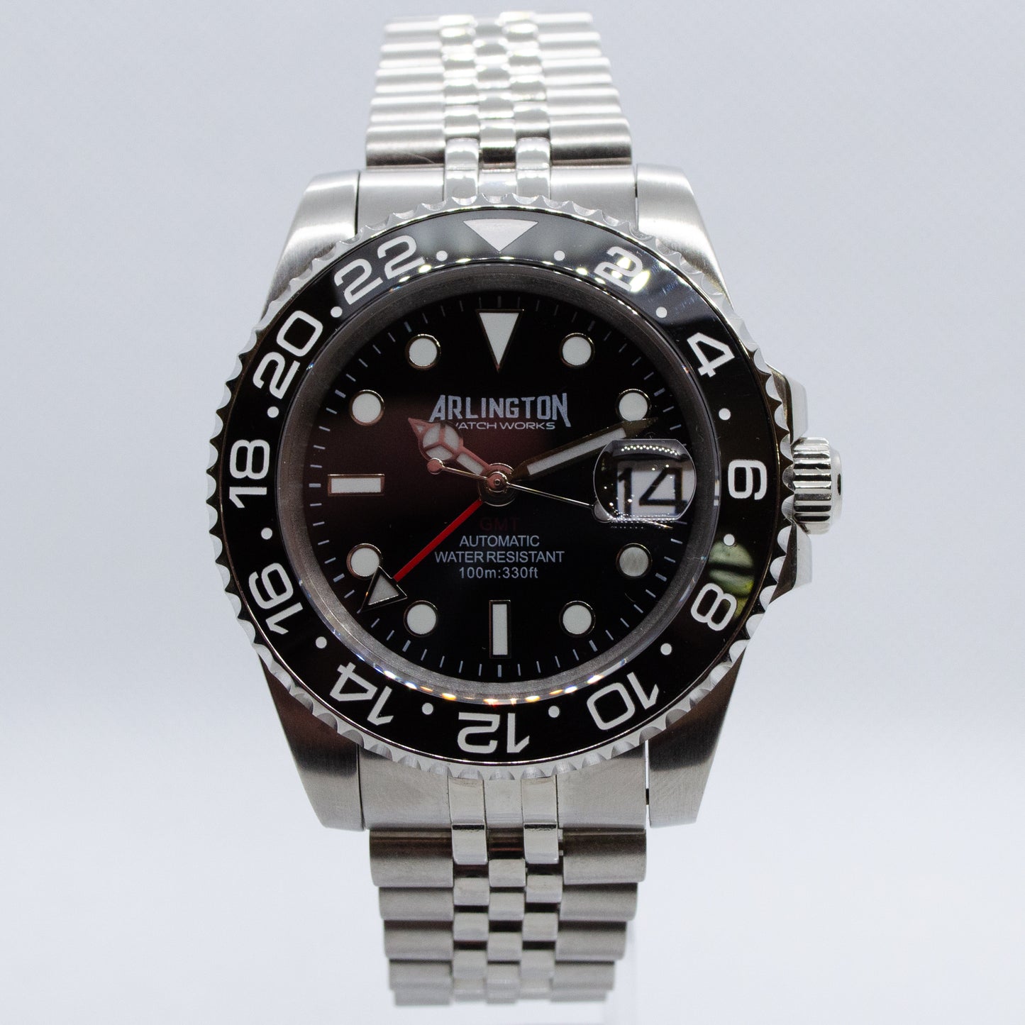 Arlington Watch Works Black GMT