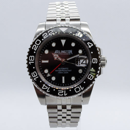 Arlington Watch Works Black GMT