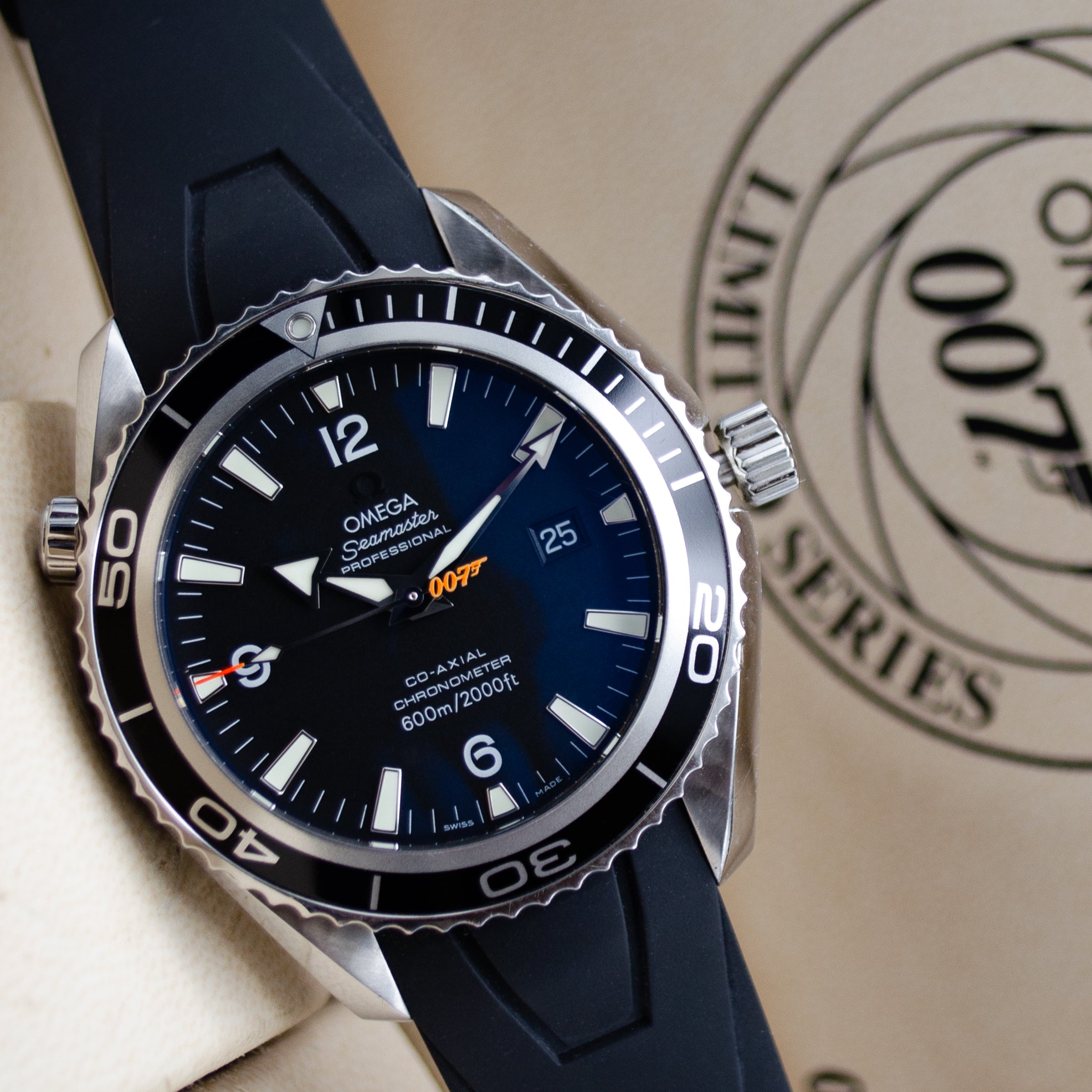 Omega Seamaster Planet Ocean 007 – Arlington Watch Works