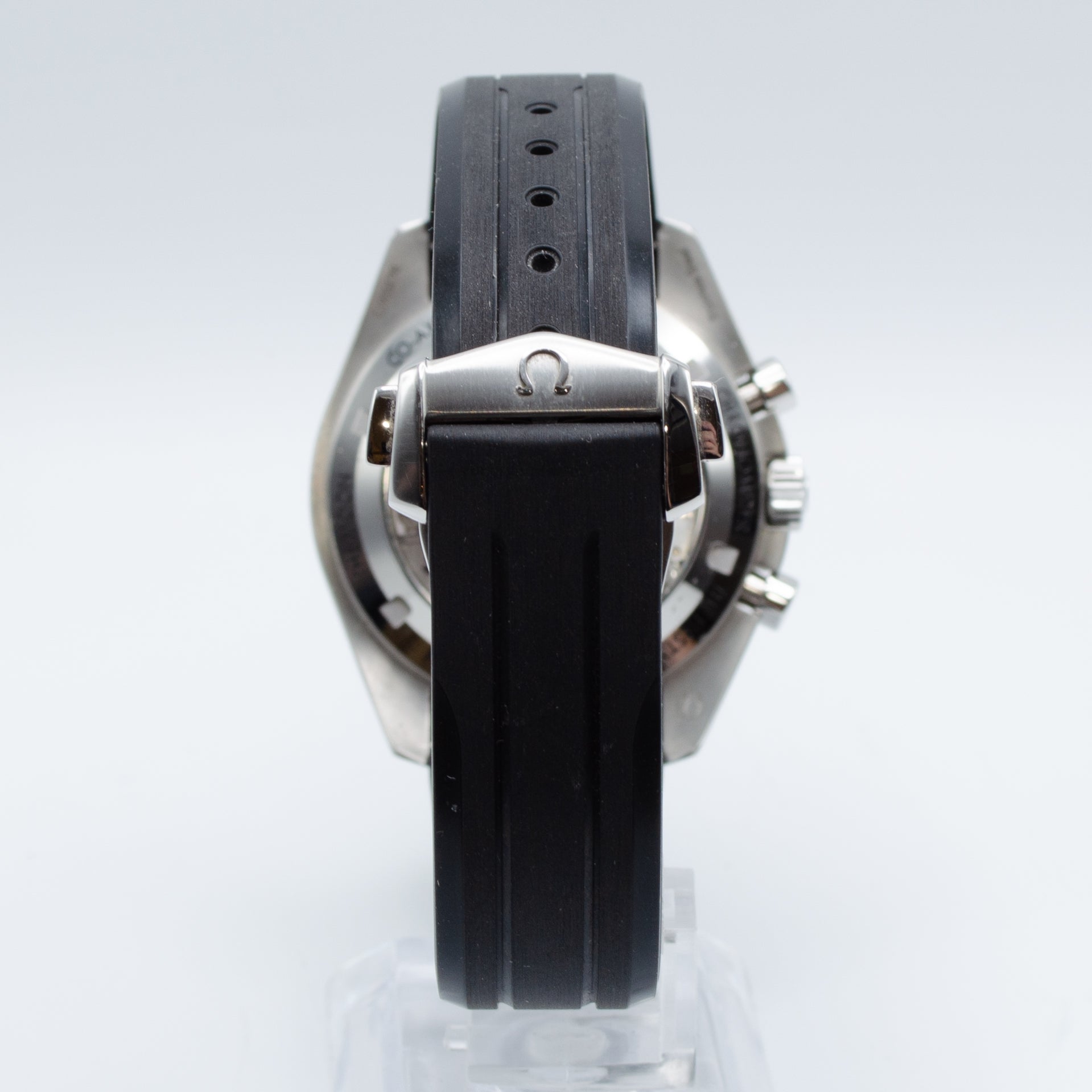 Omega Speedmaster On Silicone Band.