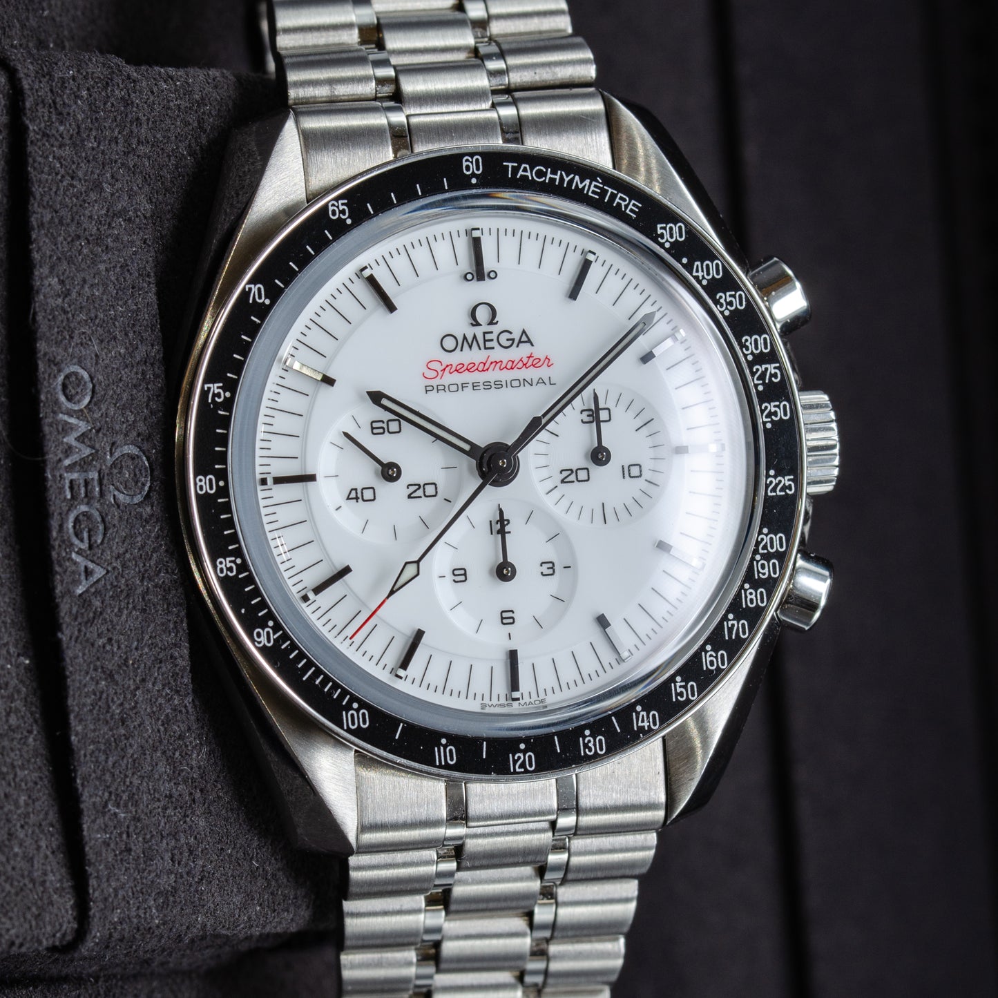 Omega Speedmaster White Lacquer