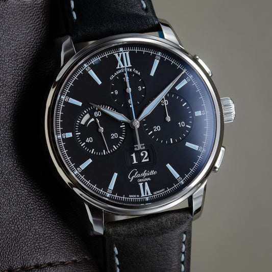 Unworn Glashütte Original Senator Chronograph Panorama Date