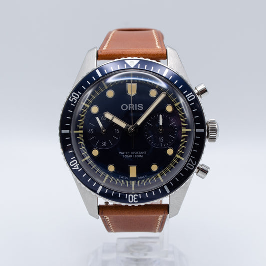 Oris Sixty-Five Chronograph Bucherer Blue Edition
