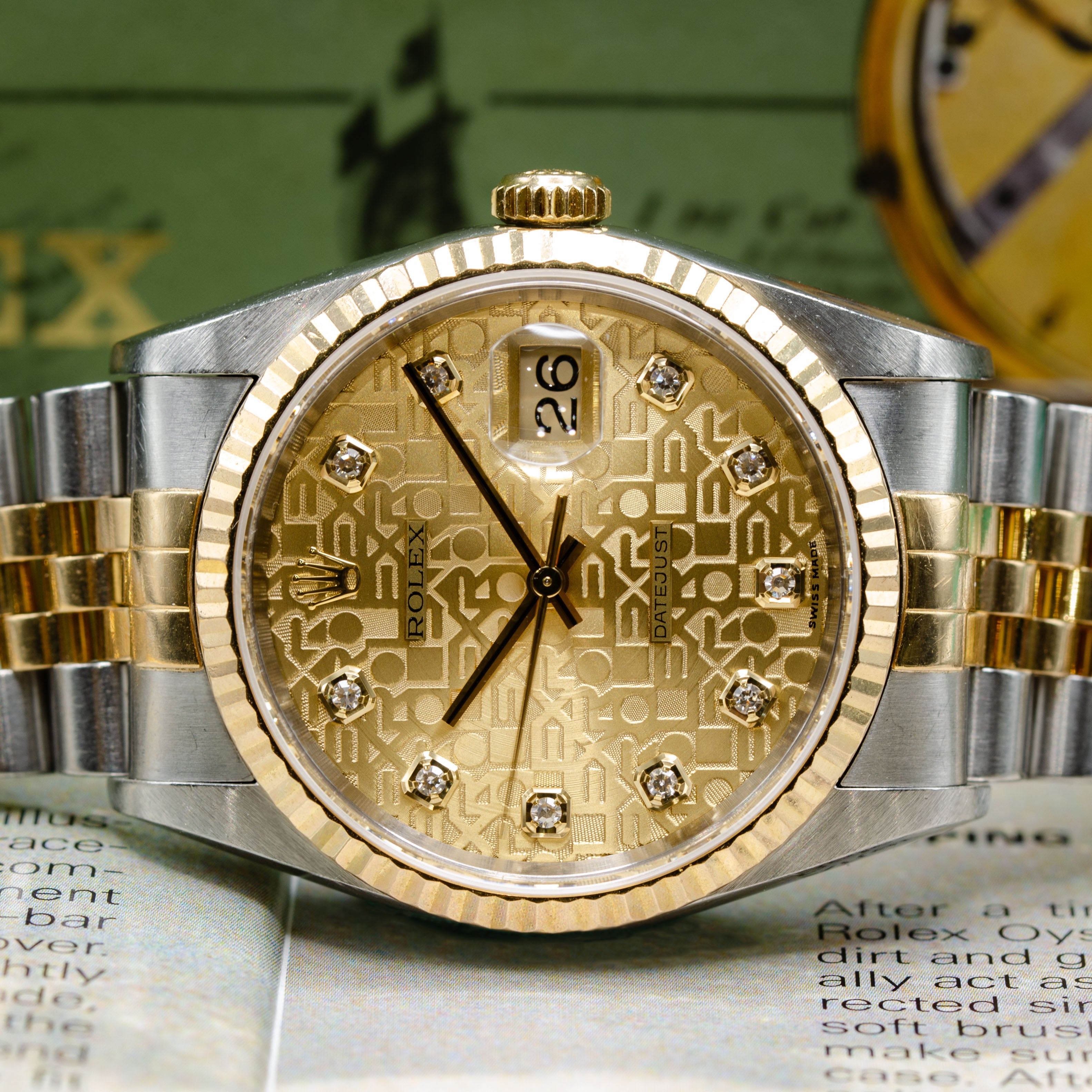 Rolex 36mm Datejust 'Computer Dial' – Arlington Watch Works