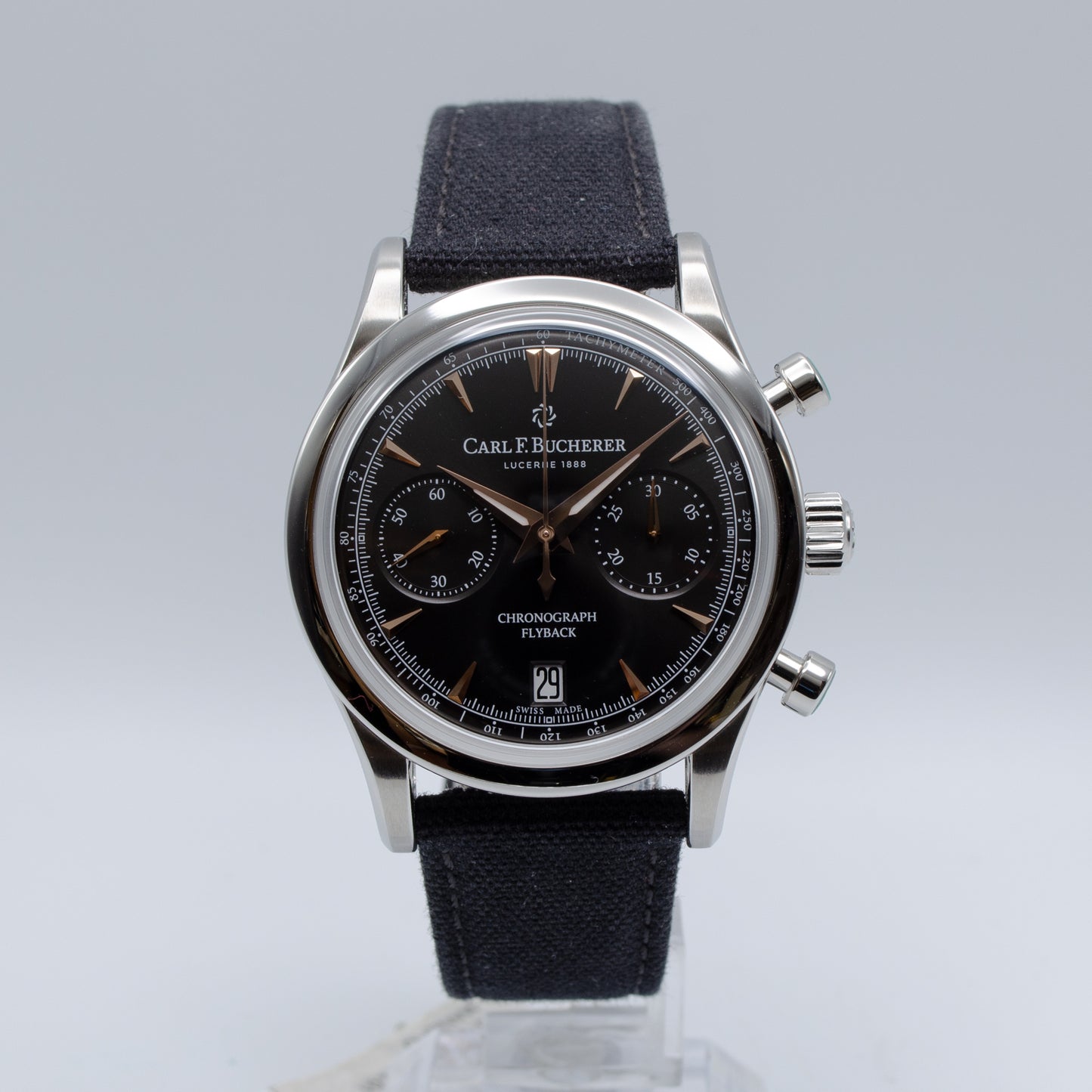 Unworn Carl F. Bucherer Manero Flyback Chronograph
