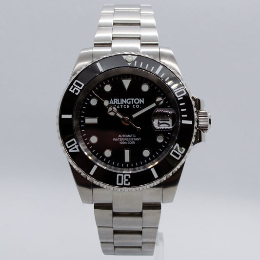 Arlington Watch Works Black Diver