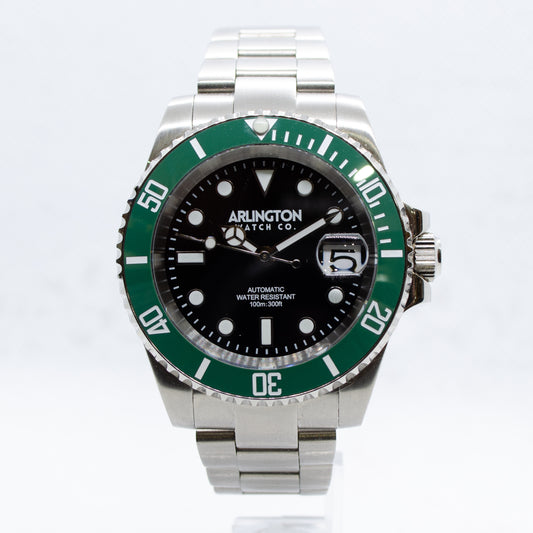 Arlington Watch Works Green Diver