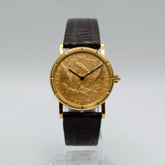 Corum $10 Coin Watch Quartz