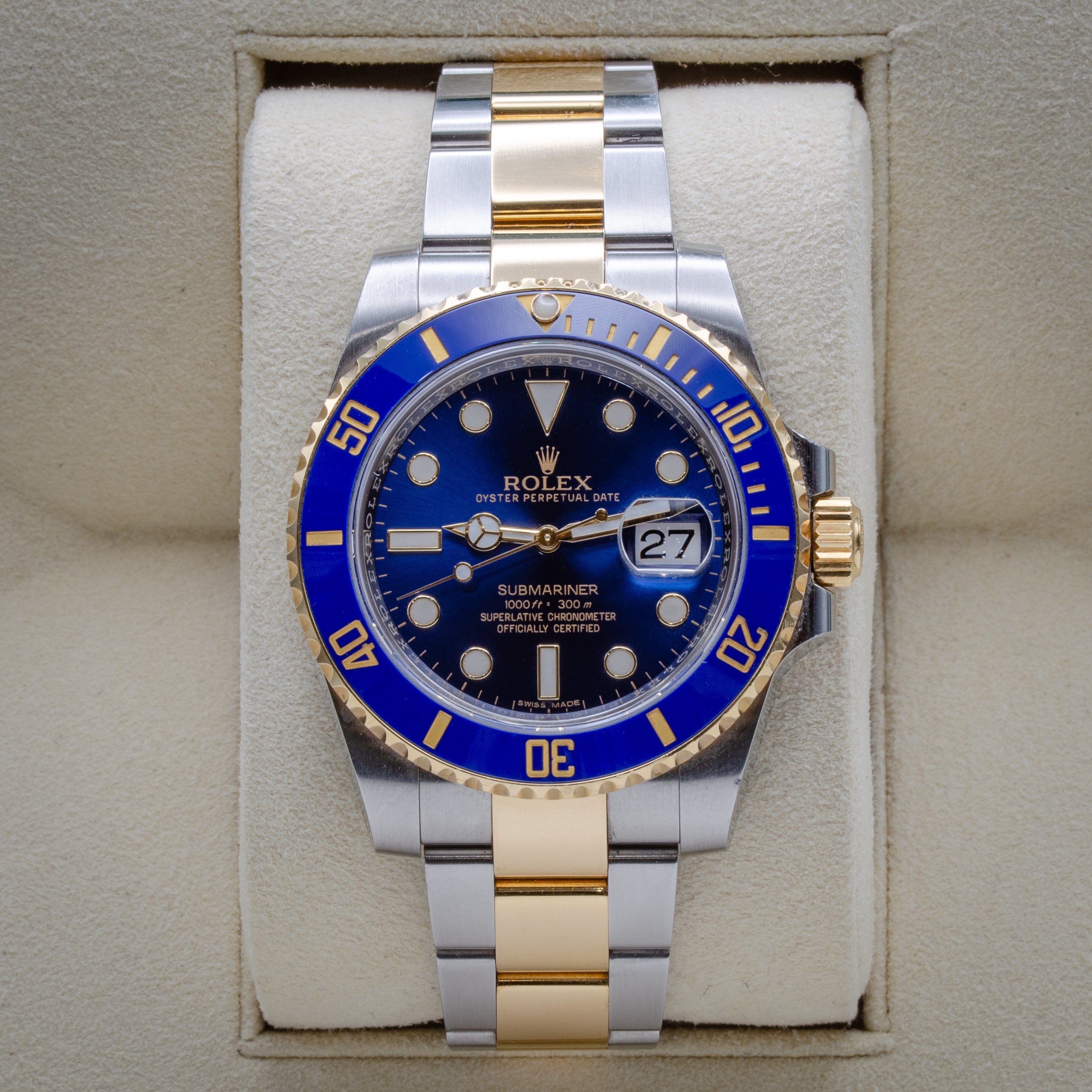 Rolex Submariner 'Bluesy' 116613LB Arlington Watch Works