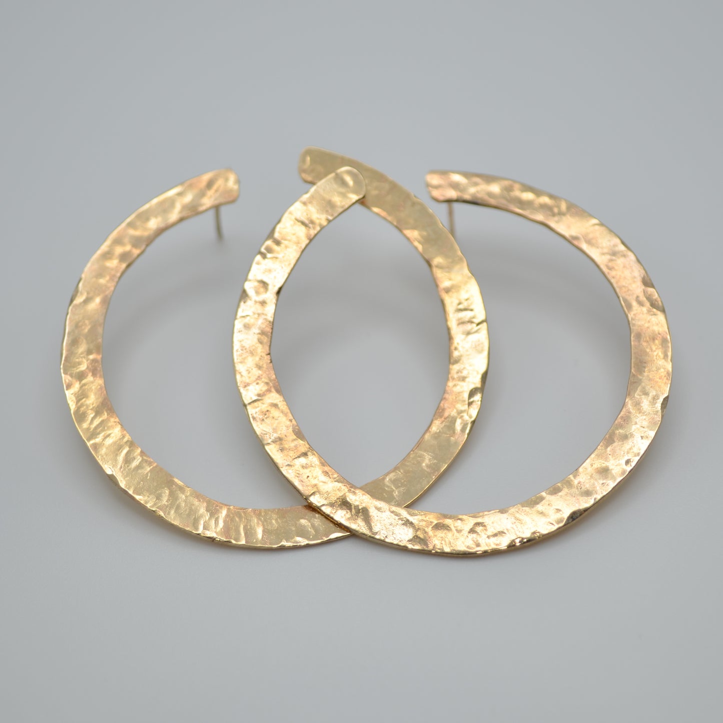 18k Gold Hoop Earrings