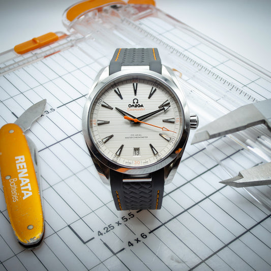 Omega Seamaster Aqua Terra White/Orange