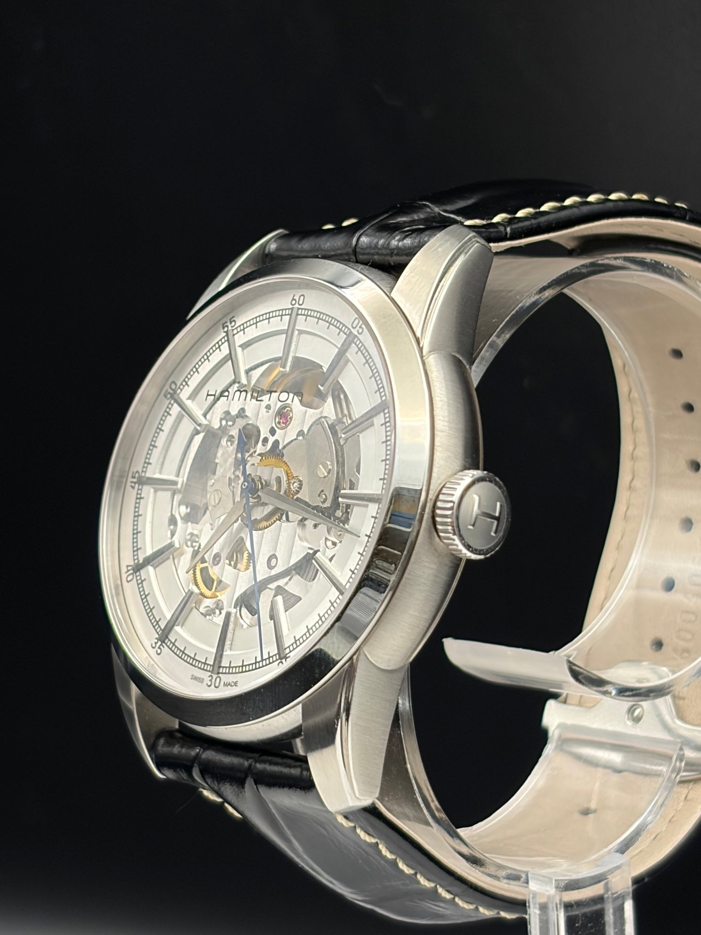Hamilton Railroad Skeleton Automatic
