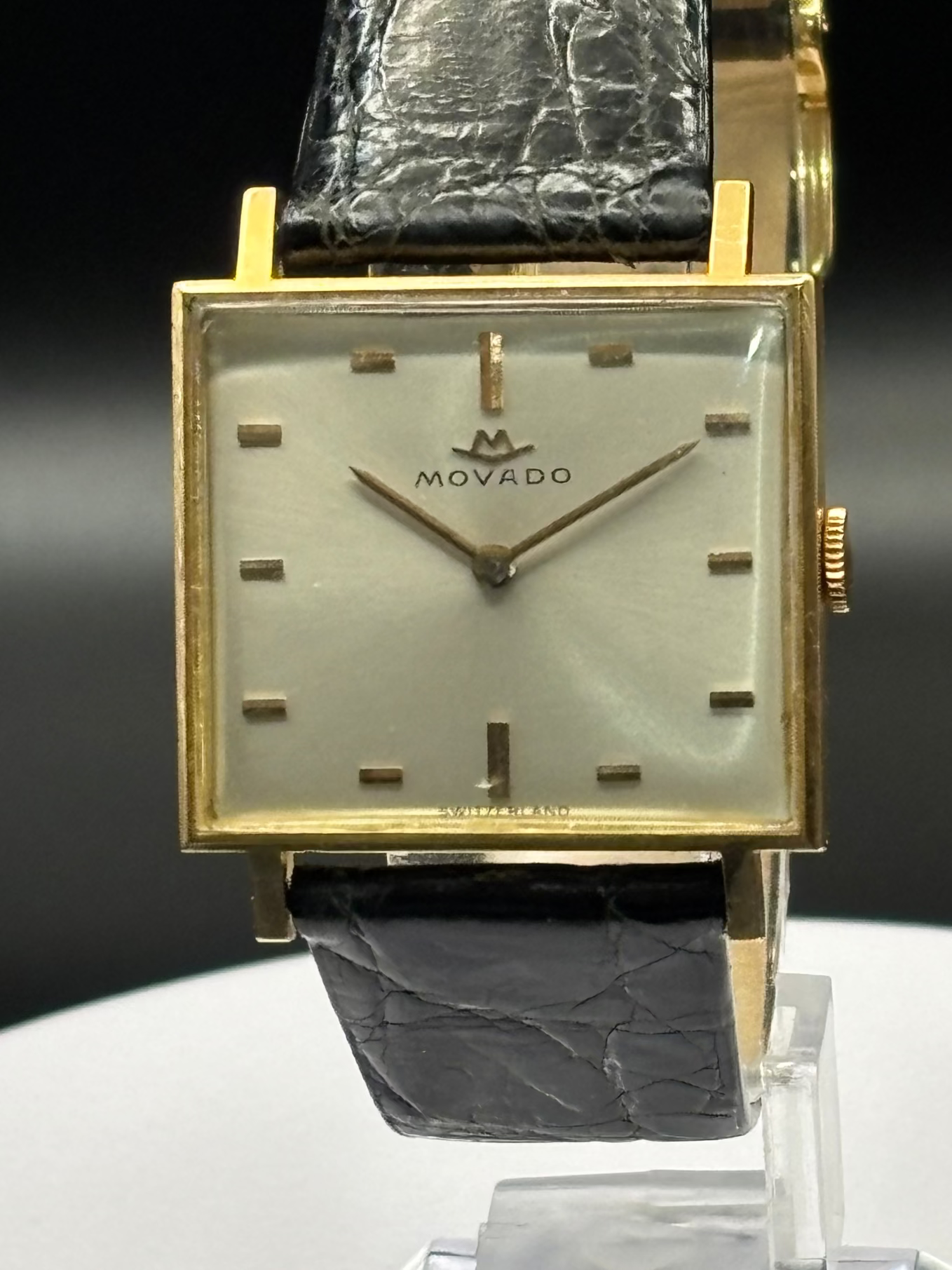 Movado Circa 1950's 14k Gold Watch