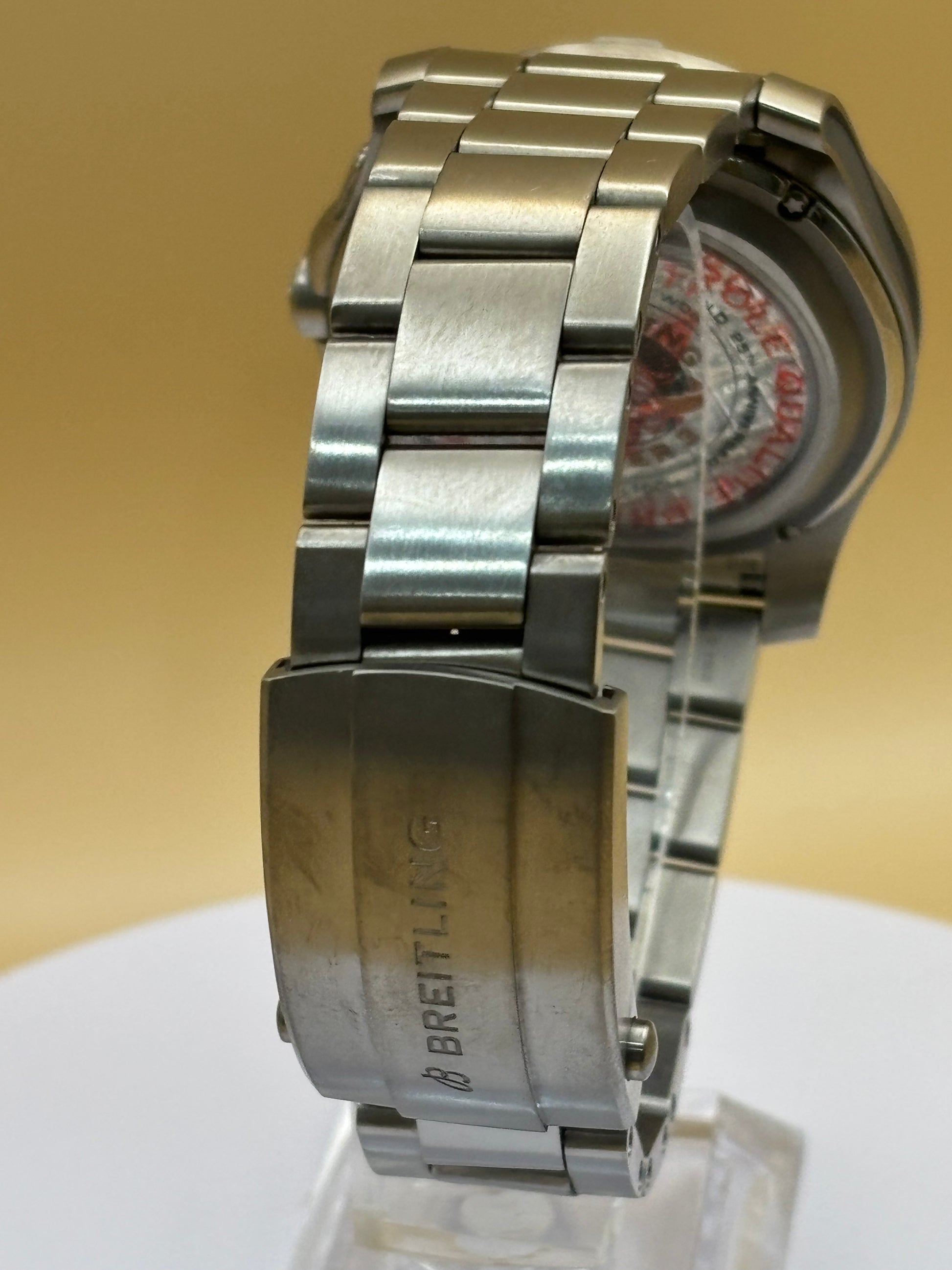 Breitling Aerospace "Orbiter" Titanium watch on a Breitling Titanium Bracelet.
