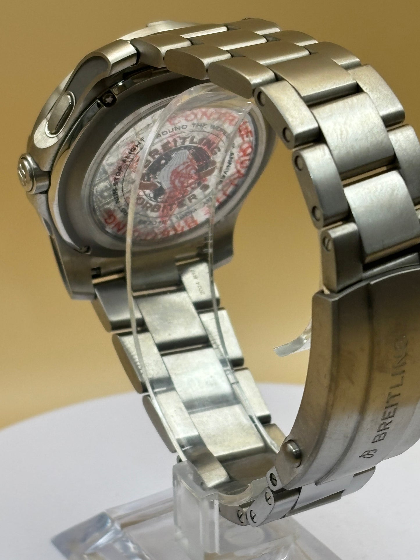 Breitling Aerospace "Orbiter" Titanium watch on a Breitling Titanium Bracelet.