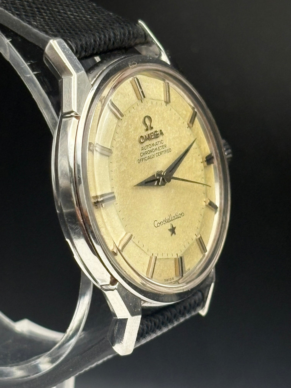 Omega Constellation pie pan