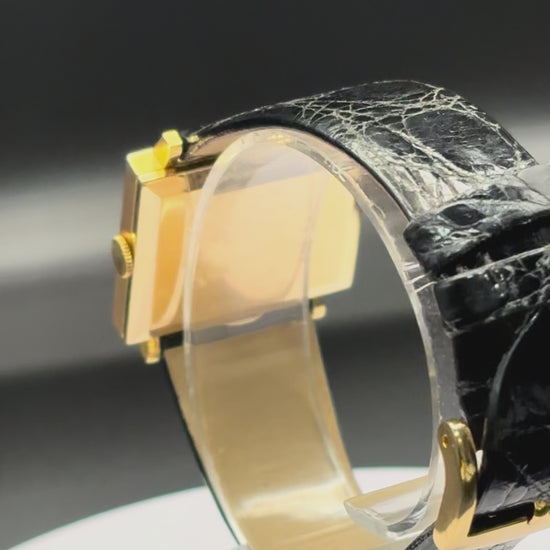 Movado Circa 1950's 14k Gold Watch