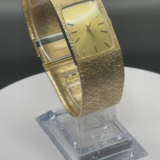 BUECHE GIROD GOLD WATCH