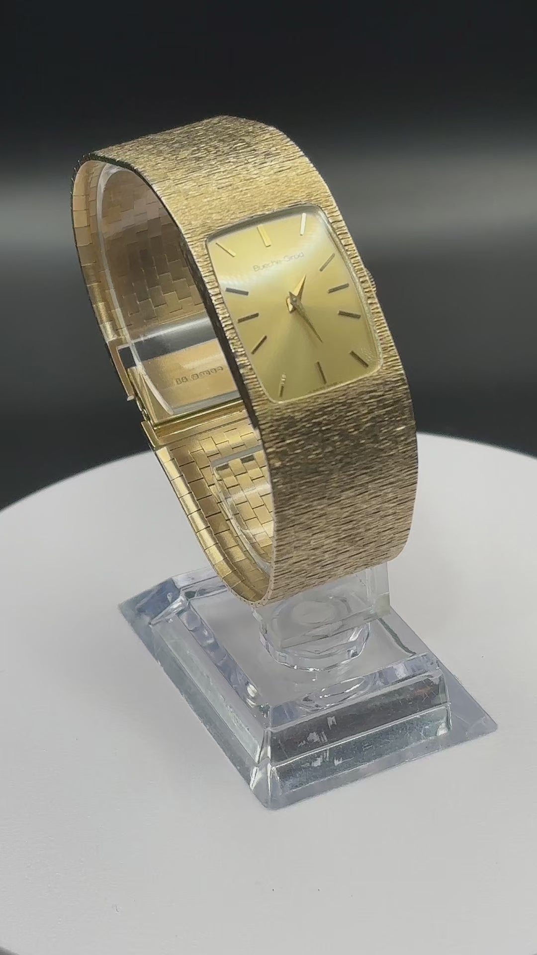 BUECHE GIROD GOLD WATCH